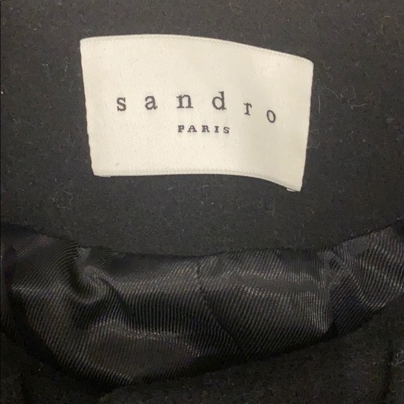 Sandro Wool Coat in size 36 - Picture 3 of 7